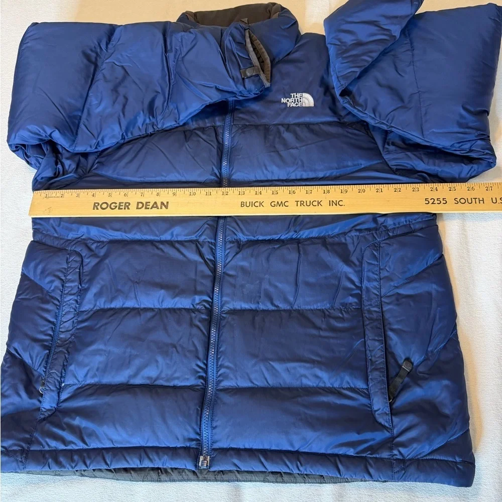 The North Face 550-Fill Down Puffer Jacket Size L – Blue Bacardí Edition